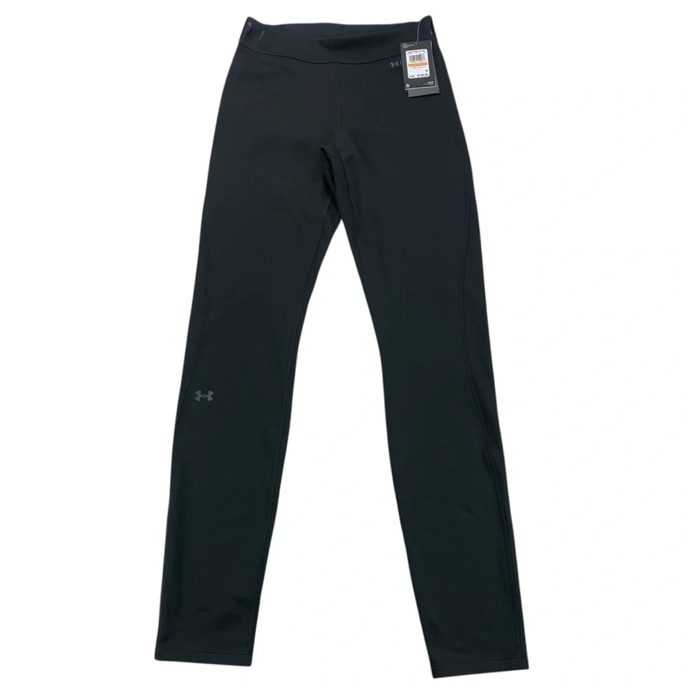 NWT Under Armour Women’s Small Black ColdGear‎ UA Base 4.0 Leggings